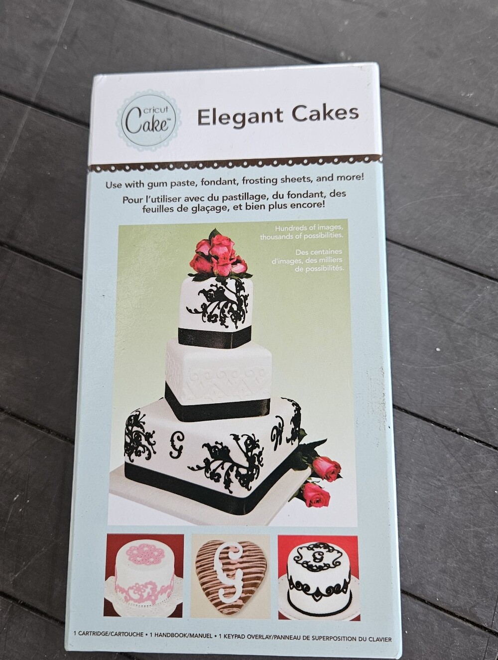 Martha‎ Stewart Crafts Cricut Cake Elegant Cake Art Cartridge
